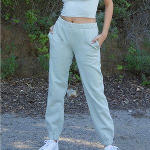 ✨Cozy” John Galt “ Green sweatpants !